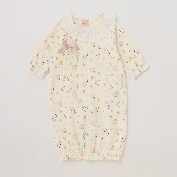 【弱酸性】花柄2WAYオール