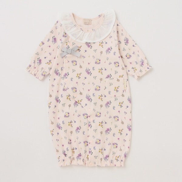 【弱酸性】花柄2WAYオール