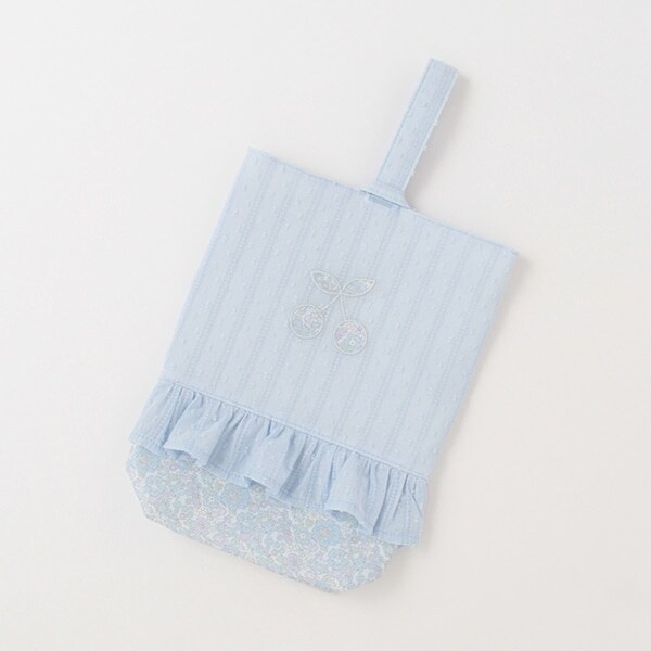 フリルシューズバッグ