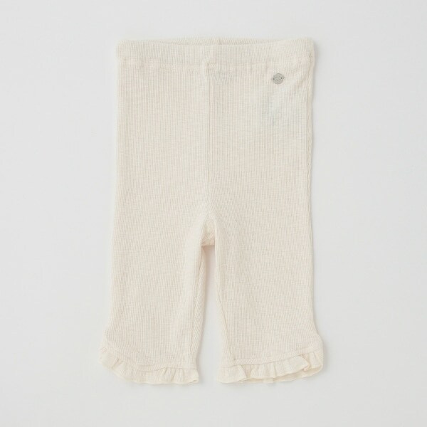 【接触冷感】裾フリルパンツ