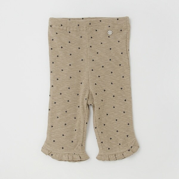 【接触冷感】裾フリルパンツ