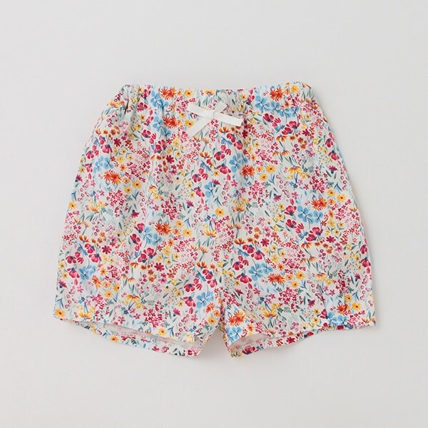 花柄バルーンショートパンツ