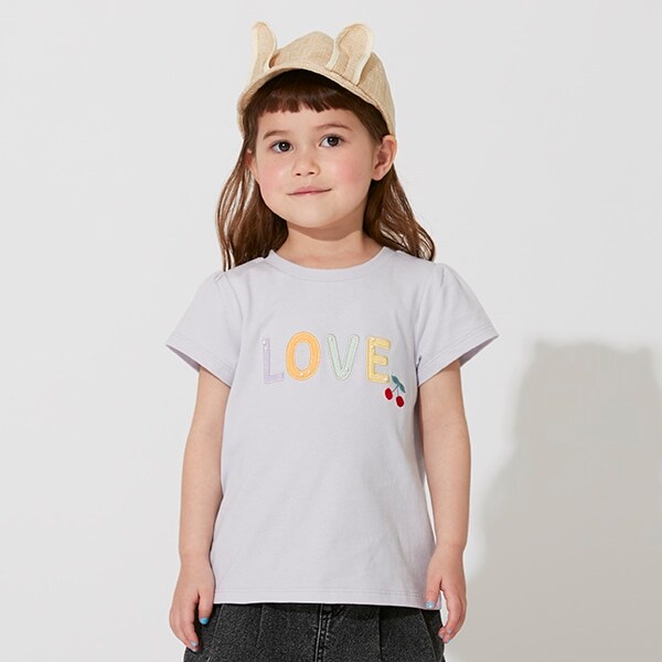 【接触冷感/リンク】モチーフ半袖Tシャツ