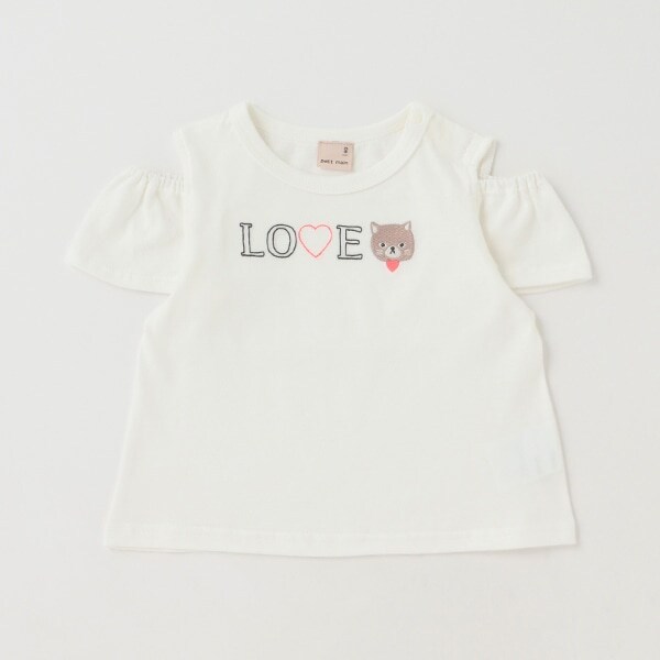 【リンク/接触冷感】ハート猫Tシャツ