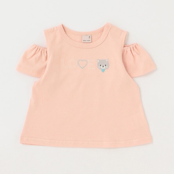 【リンク/接触冷感】ハート猫Tシャツ