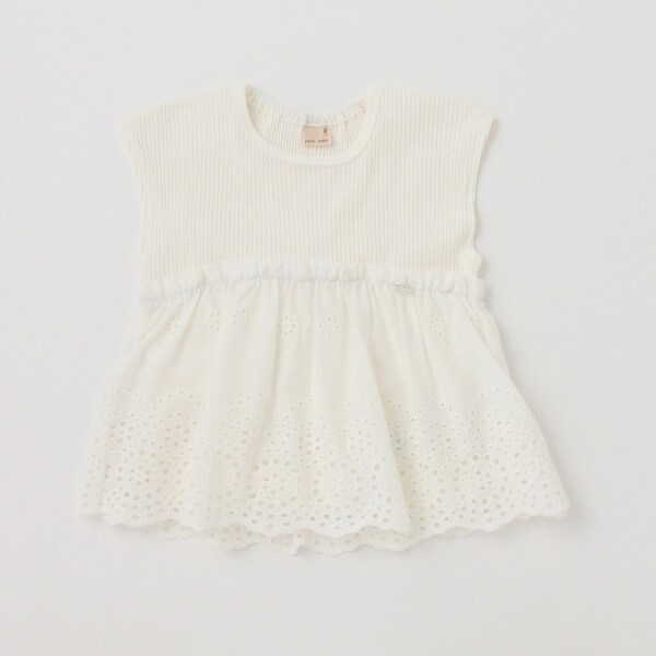 【リンク】レースカットチュニック(キッズサイズ)