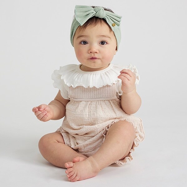 ニット切替サロペット