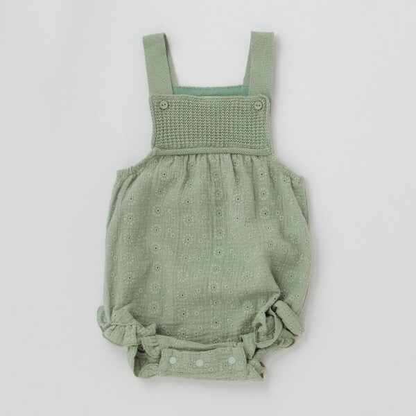 ニット切替サロペット