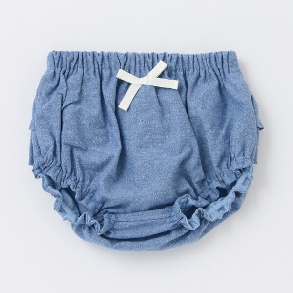 段フリルカバーパンツ