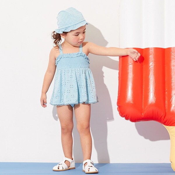 レースワンピース水着【SWIM】