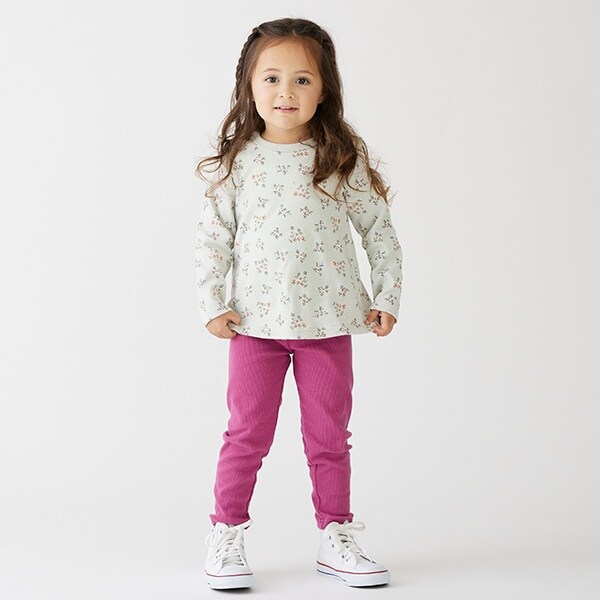 【プティプラ】GIRLS10分丈レギンス