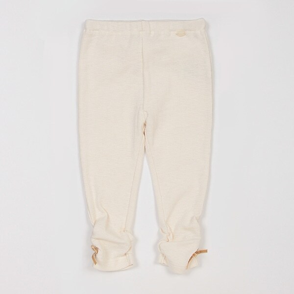 裾シャーリングレギンス