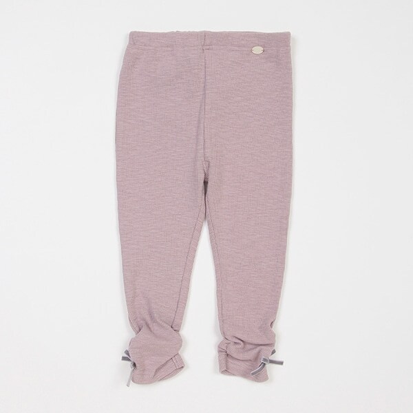 裾シャーリングレギンス