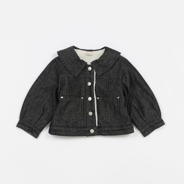 衿デニムジャケット