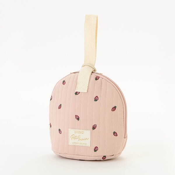 総柄刺しゅう保冷マルチポーチ