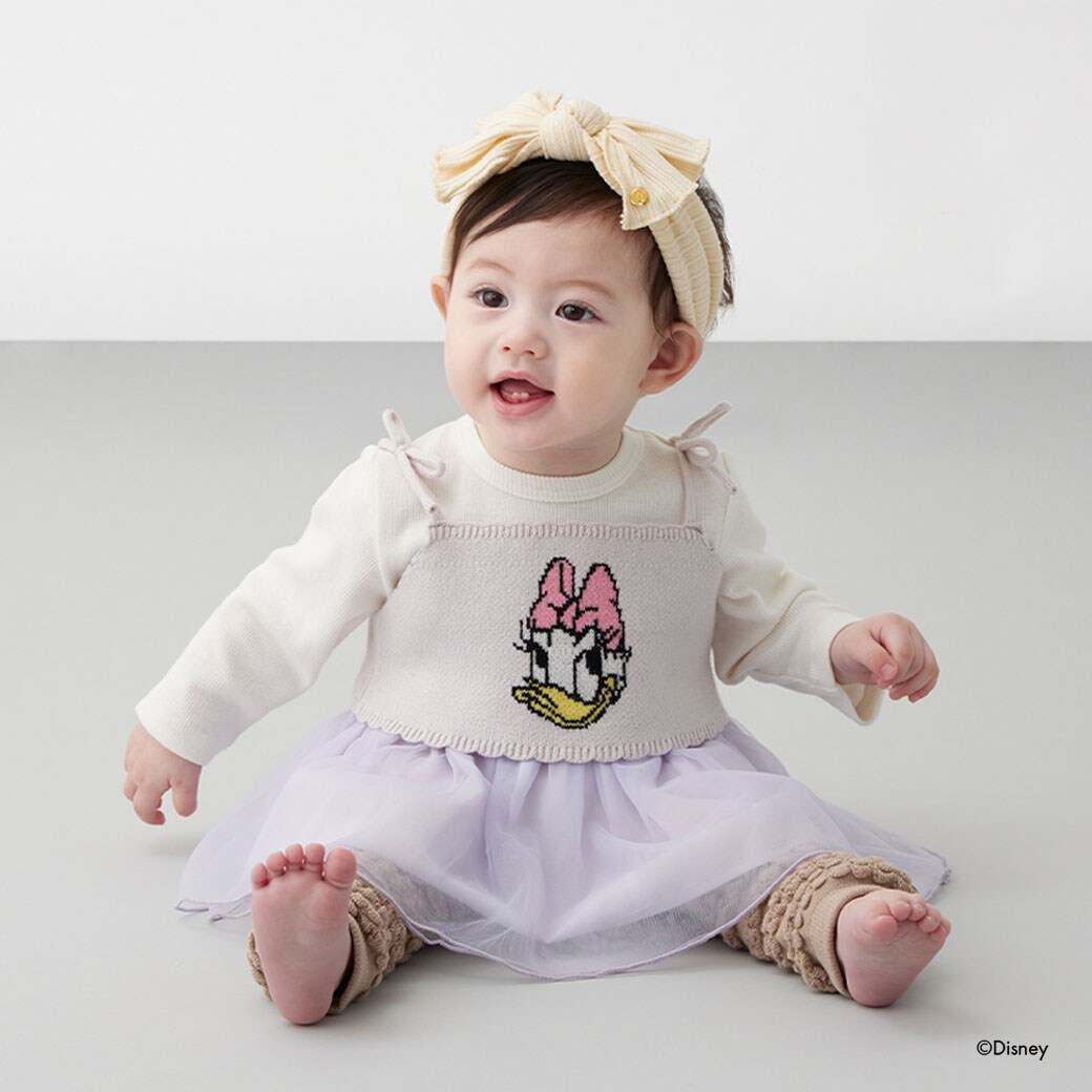 【Disney】ビスチェロンパースセット