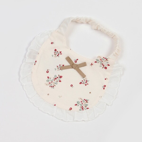 イチゴ花柄スタイ