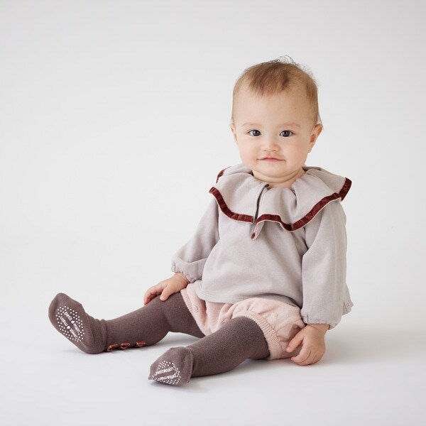 【リンク】フリル衿セットアップ（キッズサイズ）(ベビーサイズ)