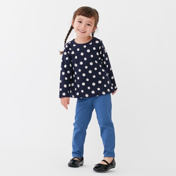 【プティプラ】GIRLS10分丈レギンス