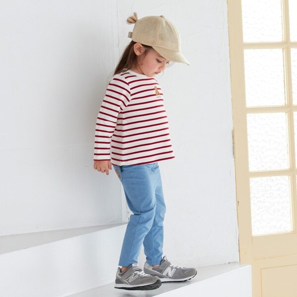 【プティプラ】GIRLS10分丈レギンス