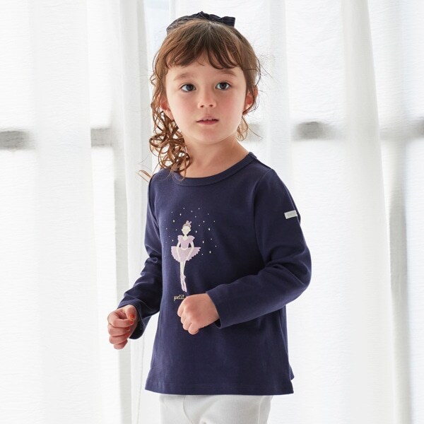 【プティプラ】GIRLS長袖T