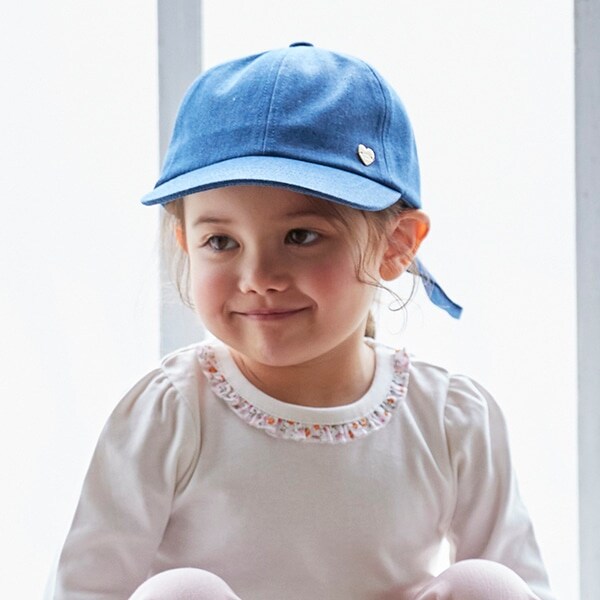 【リンク】バックリボンキャップ(キッズ)