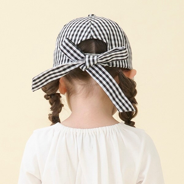 【リンク】バックリボンキャップ(キッズ)