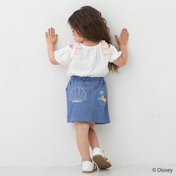 【Disney】モチーフ台形スカート