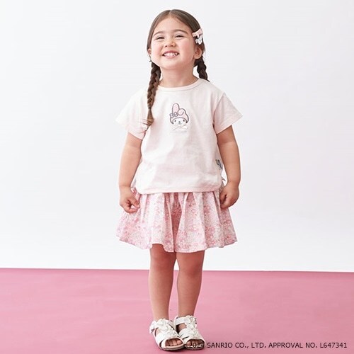 【サンリオキャラクターズ】タックプリーツキュロット