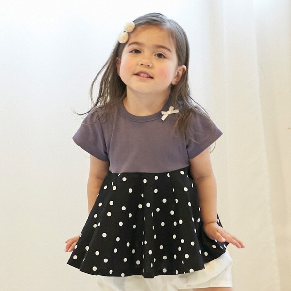 【リンク】ペプラムカットチュニック(キッズ)