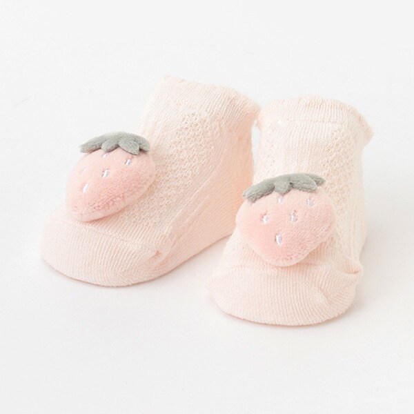 フルーツモチーフカップソックス