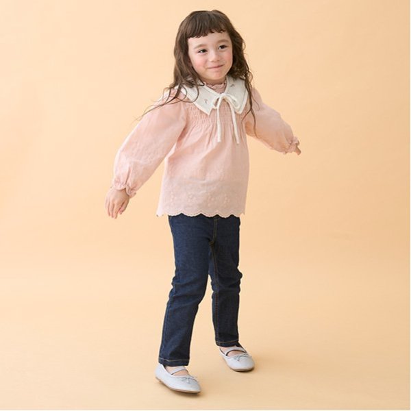 【リンク】デニムストレートパンツ(キッズ)