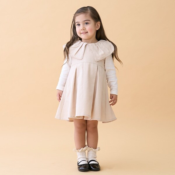 【リンク】ビッグ衿ジャンパースカート(キッズ)