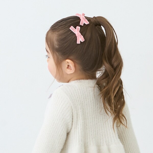 ベロアリボンピン