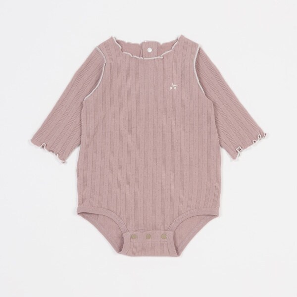 【弱酸性】針抜きロンパース