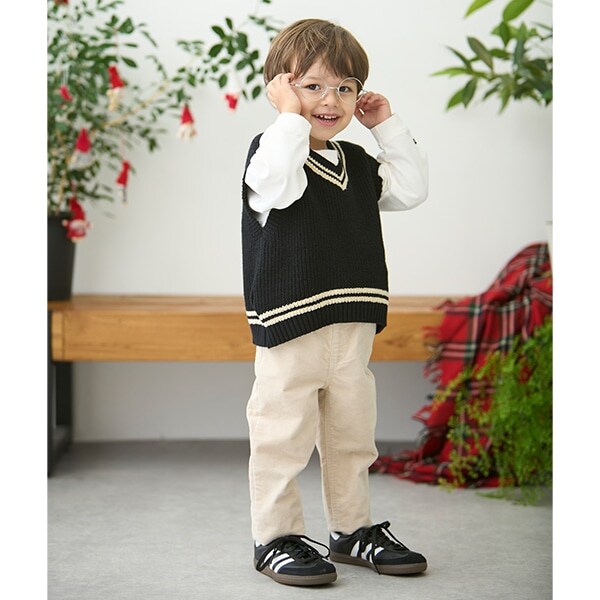 【リンク】コーデュロイストレートパンツ(キッズ)