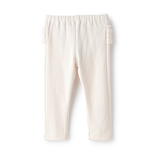 裏起毛バックフリルレギンス