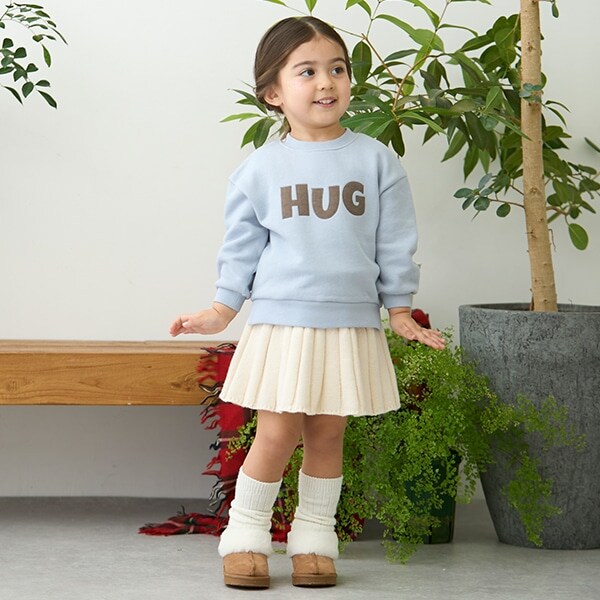 ニットプリーツスカート