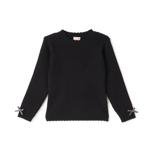 【リンク】フワもちっとリブニット(キッズ)