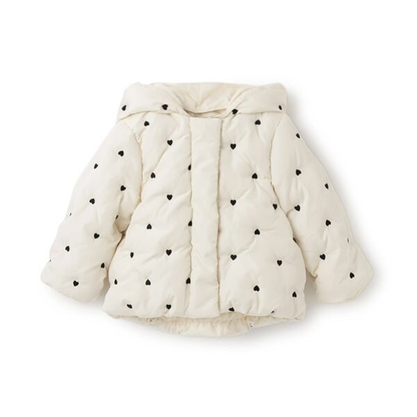 【リンク】ハート刺しゅう中綿ジャケット(キッズ)