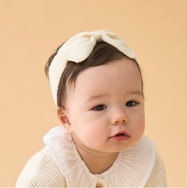 ニットヘアバンド