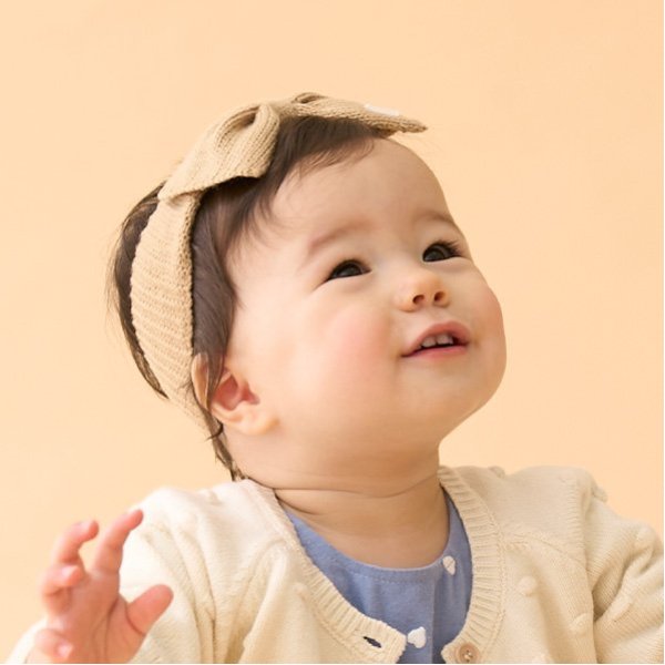 ニットヘアバンド