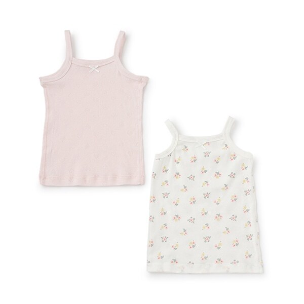 【弱酸性】キャミ肌着2P