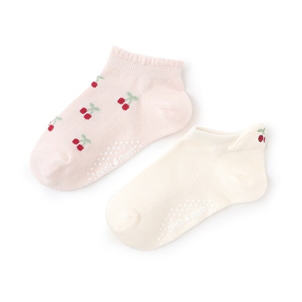 CUTEスニーカー丈ソックス2P