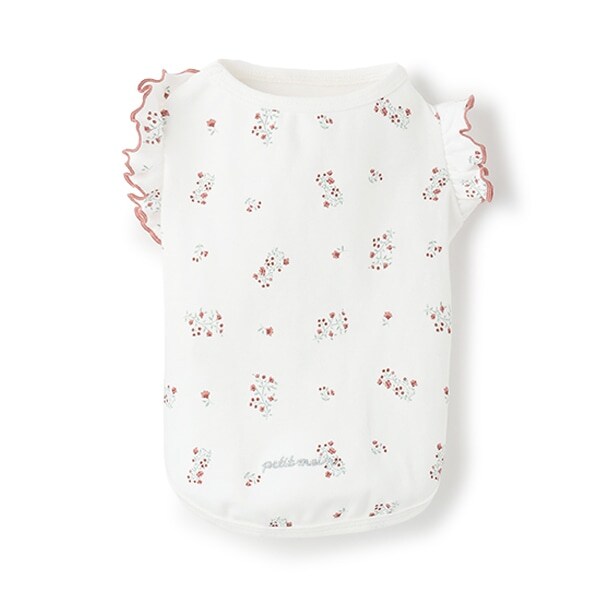 【リンク】【DOG】総柄肩フリルタンク