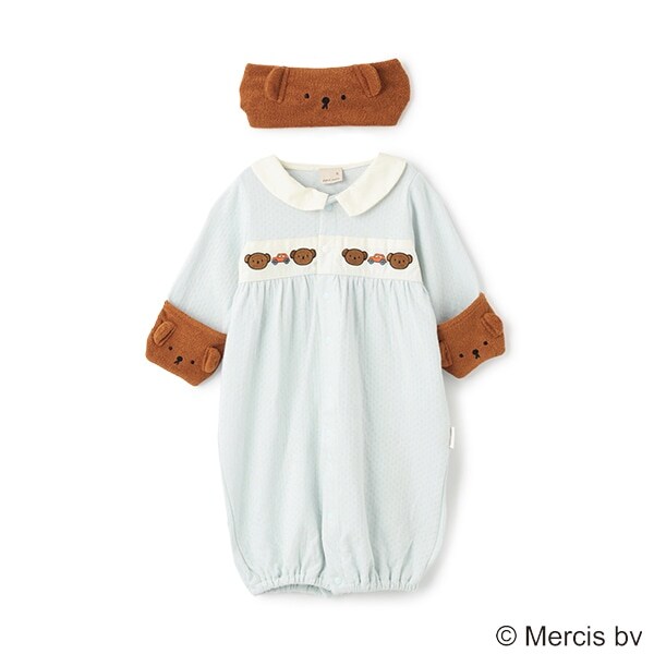 【Miffy】ヘアバンド付き2WAYオール