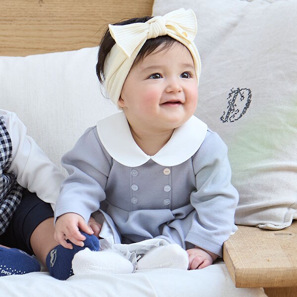 【POLO BCS】衿つきワンピロンパース