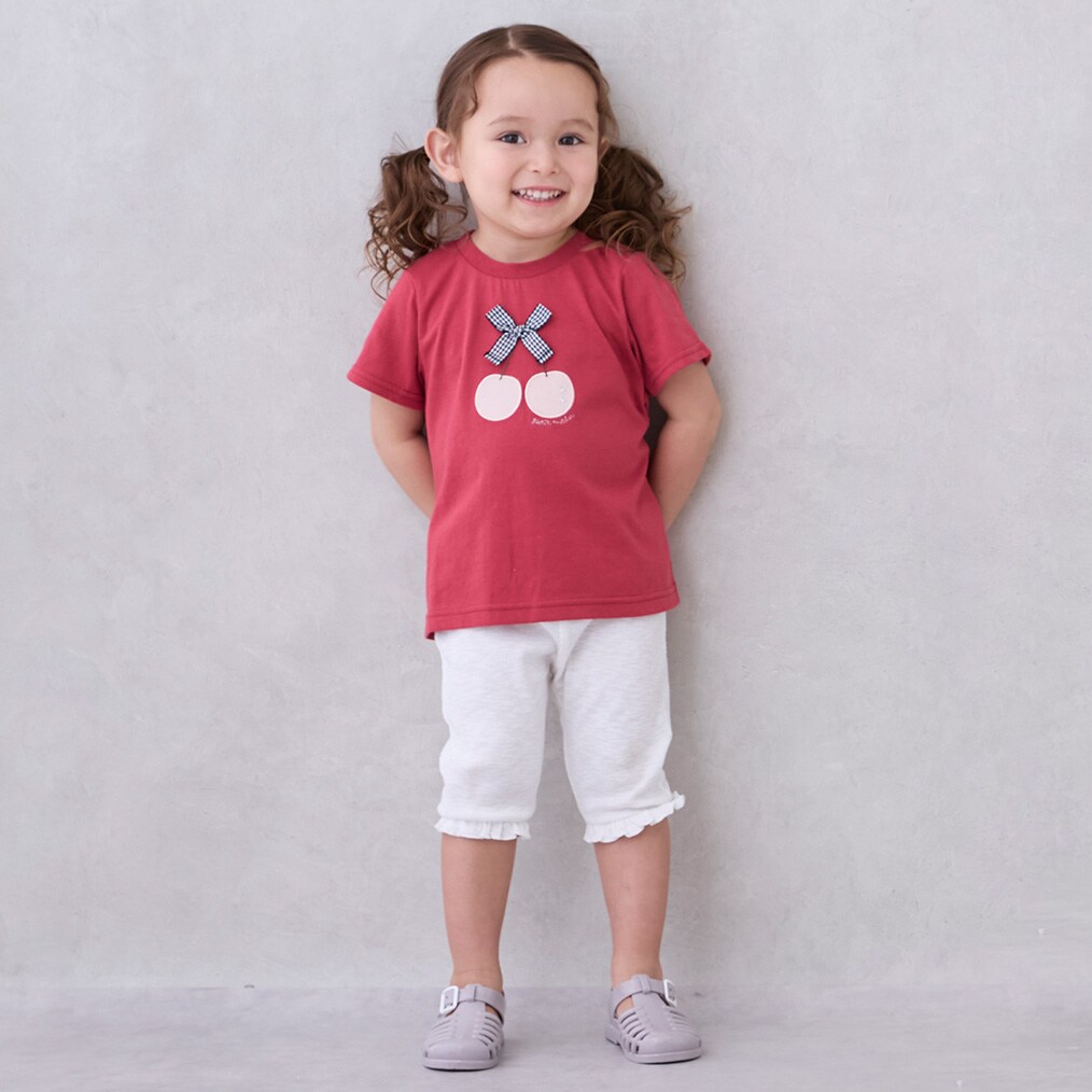 【接触冷感】7分フリルレギンス