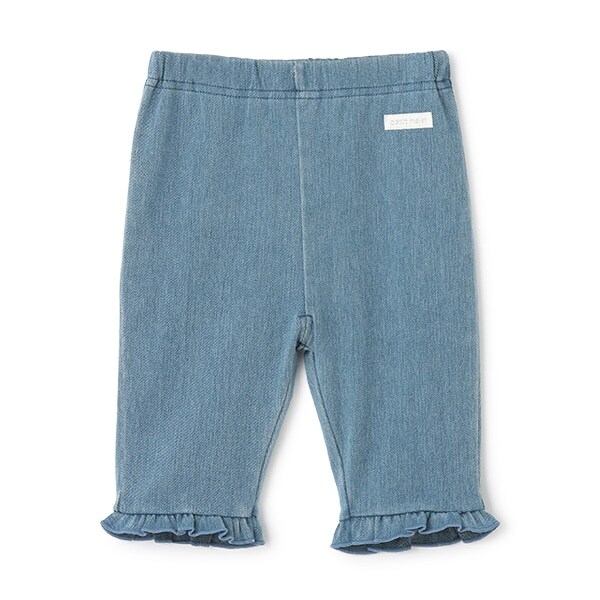 【接触冷感】7分フリルレギンス