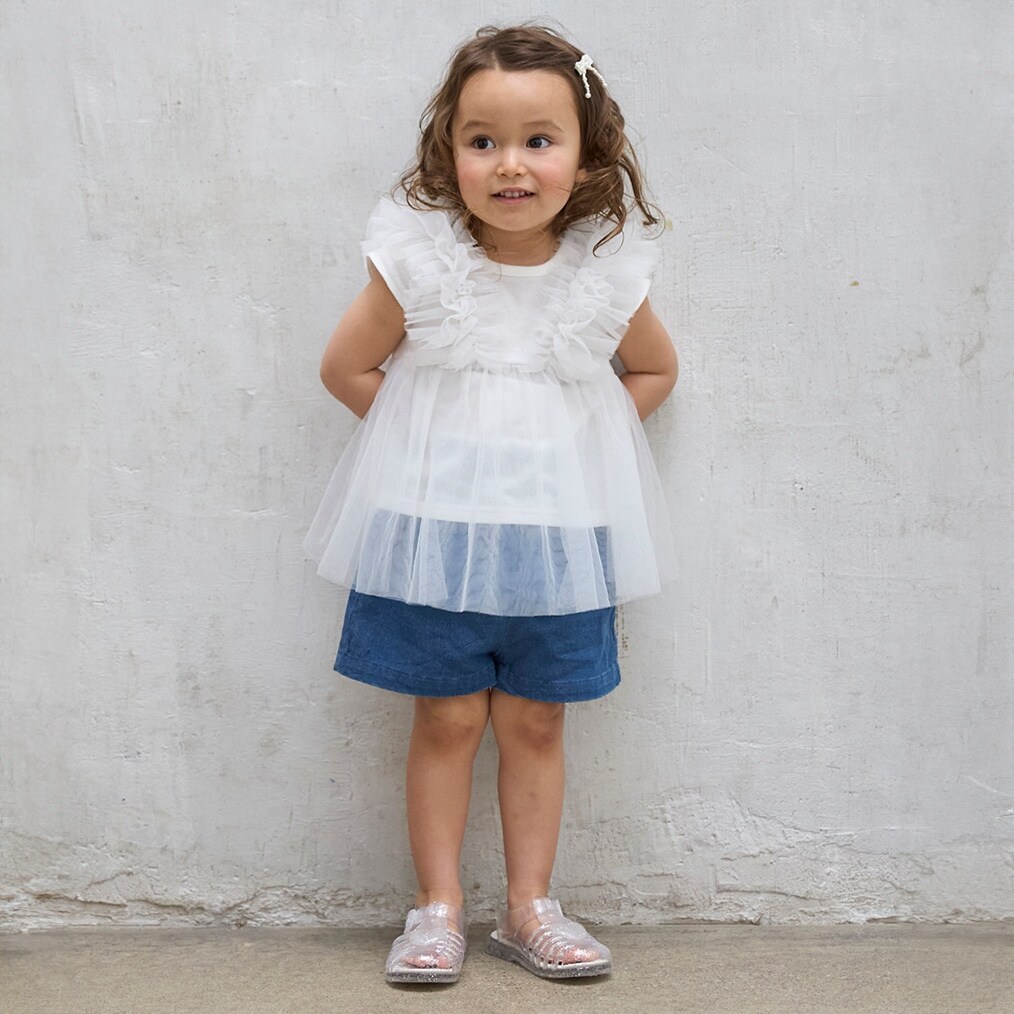 【防汚/リンク】【WEB限定特別価格】ベーシックショーパン(キッズ)